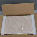 Ivory Shagreen box Set of 2 Faux Leather Decorative Boxes,Large Nesting Storage Decorative Boxes with Lids for Modern Home Decor Stacking Jewelry Box Organizer