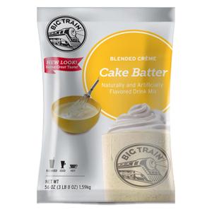 Big Train Cake Batter Blended Crme Beverage Mix, 3.5 Pound (Pack of 1)