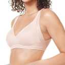 Warner's Women's No Side Effects Underarm and Back-Smoothing Comfort Wireless Lightly Lined T-Shirt Bra Ra2231a (X-Large)