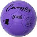 Champion Sports Extreme Series Soccer Ball – Sizes 3, 4, 5, Soft Touch, All Weather, High Air Retention, Youth & Adult League Balls for Training, Games, Outdoor & Indoor Play, Multiple Colors