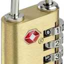 Design Go Luggage Quatro Travel Sentry, Gold, One Size