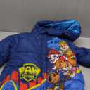 Paw Patrol Rubble Marshall Chase Zip Up Puffer Jacket Toddler to Big Kid (4T, Navy)