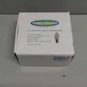 C7 Purple Halloween Lights Outdoor Indoor, 10FT Waterproof LED String Lights with Black Wire for Patio, Window, Door, Party Backdrop Dcor