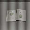 Frame for 3.5x5 inch Photo White Frame MDF Picture Frame 2 Pack for Tabletop and Wall