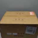 Gold Arc Floor Lamp for Living Room, Modern Standing Lamp with Green Ribbed Glass Lampshade, 67 Tall Lamp for Bedroom Study Room Office (2700K Bulb Included) (Black & Grey)