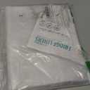 Refrigerator Liners for Shelves (8 Pack) by Lindas Essentials - Non-Adhesive Drawer and Shelf Liner, BPA-Free Fridge Mats for Kitchen & Cabinets, Easy to Clean, Ideal Household Essentials (Clear) (8 Sheets (17.7 x 11.4 Inches))