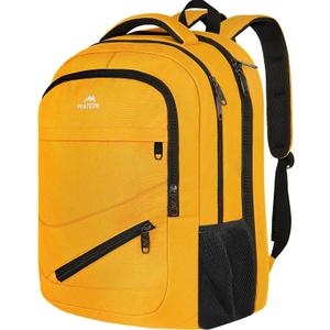 MATEIN 18.4 Inch TSA Approved Backpack, Extra Large 50 L Outdoor Carryon Backpack with Seperated Laptop Compartment, Work Travel Daypack with Front Pocket, Creative Gifts for Men Women