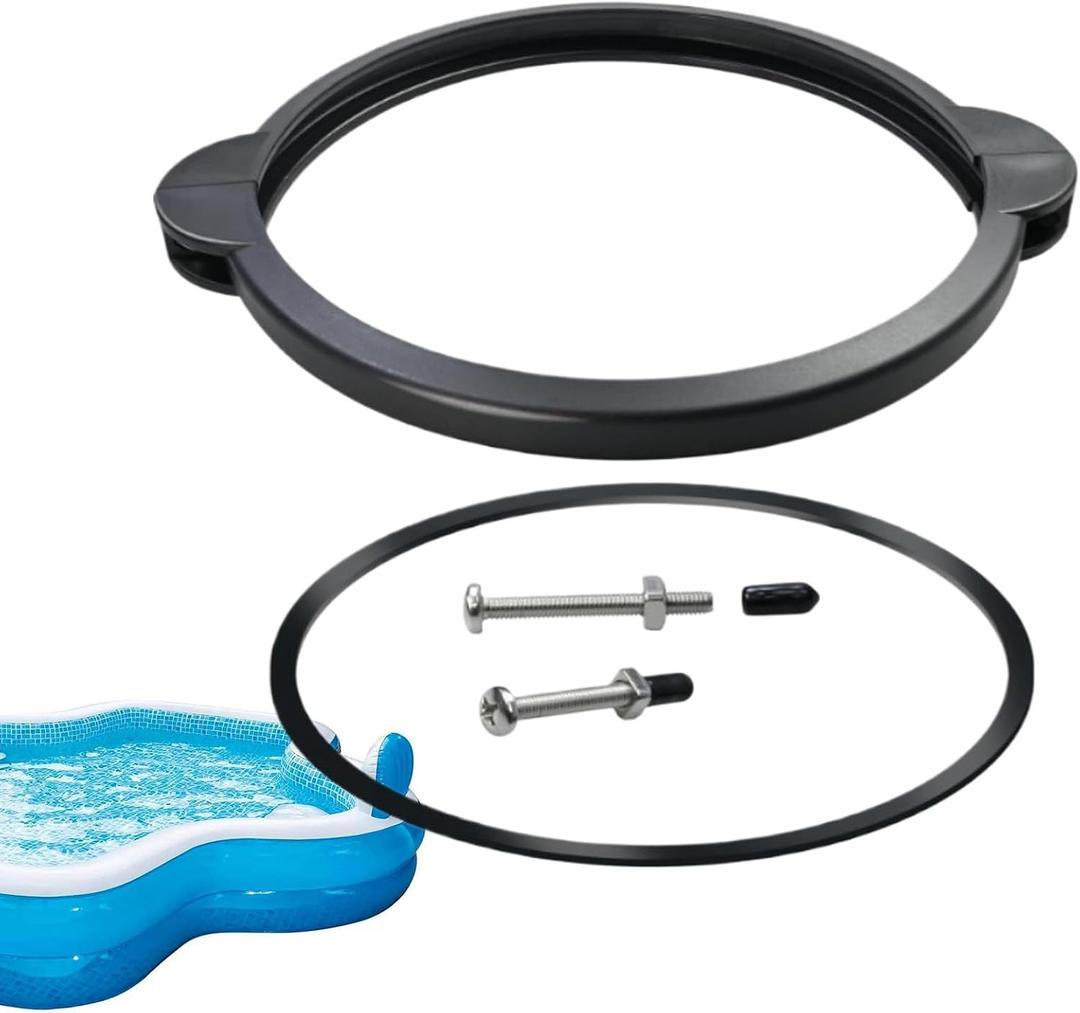 Pool Filter Clamp | Outdoor Filter System Parts, Waterproof Valve Clamp for Outdoor Pool and Spa Filter