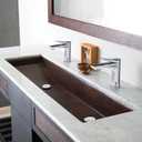 Rbrohant Single Hole Bathroom Faucet, Polished Chrome Single Handle Bathroom Sink Faucets for 1 Hole,Bathroom Vanity Faucet with Pop up Drain, Deck Mount, R2001-PC