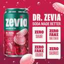 Zevia Zero Sugar Soda, Dr. Zevia, 12 oz Cans (24-Pack) Naturally Sweetened, Zero Calorie Sugar Free Soda - Non-GMO Project Verified, Gluten-Free, Vegan (EXP 10/20/27)