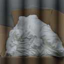 Litanika Queen Comforter Set Ivory - 7 Pieces Bed in a Bag Queen Bedding Comforter Sets, Solid Lightweight Bed Set with Comforter, Sheets, Pillowcases & Shams (Queen (90"x90"))