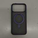 TORRAS Magnetic Ostand for iPhone 17 Pro Max Case, [Military Grade Drop Tested] [Compatible with MagSafe][Buildin Kickstand] Translucent Slim Soft Edge AntiFingerprint 6.9" 2026, Deep Blue