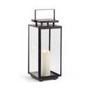 Outdoor Lantern Small Black 12 in