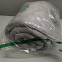 Buganda Memory Foam Bath Mat, 47" x 32", Ultra Soft and Non-Slip Bathroom Rugs, Water Absorbent and Machine Washable Bath Rug Runner for Bathroom, Shower, and Tub, Medium Grey