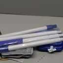 Qaestfy Baseboard Cleaner Tool with Handle, Wall Floor Mop with Extendable Long Handle Duster for Cleaning Window, Floor, Skirting Board, Ceiling, Shower, Tub Tile, Kitchen with 6 Reusable Pads