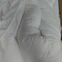 ELEMUSE Queen Mattress Topper for Back Pain, Extra Thick Mattress Pad Cover, Plush Soft Pillowtop with Elastic Deep Pocket, Overfilled Down Alternative Filling (White)