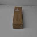 KAMANINA Silver Curtain Rods 32 to 144 Inch (2.6-12 Feet), 1 Inch Heavy Duty Window Curtain Rod, Modern Adjustable Drapery Rods with End Cap (32"-144")