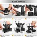 17-Piece Watch Battery Replacement Tool Kit with Watch Press and Back Removal Tool - Professional Watch Repair Kit for All Types of Watches