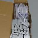 zouzai 4 Inch 5CCT Ultra-Thin LED Recessed Ceiling Light with Junction Box, 2700K/3000K/3500K/4000K/5000K Selectable, 9W Eqv 80W, Dimmable, led can Lights - ETL and Energy Star Certified 6 Pack