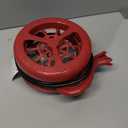 K&H Pet Products Stock Tank & Pond Heater, Ultimate Stock Tank Deicer w/ Cord Clip, Water Trough Heater for Horses, Cattle and Livestock, Full Cage, Floating, Submersible, Safety Listed - Red 750W