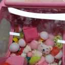 Skirfy Claws Machines for Kids,Unicorns Toys for Age 6+,Kids Games Mini Vending Machines with Squishys Toy Candy Dispenser,Claws Game Machine,Birthday for Girls Age 8-12 (Pink)