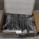 GIGALUMI 8 Pack Solar Pathway Lights, Solar Garden Lights Outdoor Warm White, Waterproof Led Path Lights for Yard, Patio, Landscape, Walkway (Black)