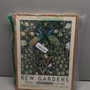 WHASAYART Vintage Peacock 12x16 Framed Canvas Wall Art Antique Painting, Kew Gardens Elegant Blue Peacocks Floral Botanical Bird Print Artwork, Retro Bathroom Bedroom Home Office Gallery Decor