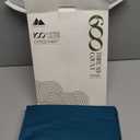 Mayfair Linen 100% Egyptian Cotton Full Size Fitted Sheet Only - Luxury 600 Series Voyage Collection 16" Deep Pocket Full Size Fitted Sheet (Teal), Soft, Cooling Sateen Weave Hotel Bottom Sheets