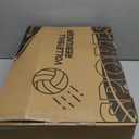 Newbyinn Volleyball Rebounder Net, Volleyball Training Equipment, Bounce Back Net for Volley Ball Practice with 5 Adjustable Rebound Angles 7x4 ft