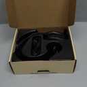 Trucker Bluetooth Headset, Wireless Headset with Mic, Bluetooth Headsets with Dual Noise Cancelling Microphone & Mute Button, 55Hrs Working Time PC Headsets for Cell Phones, Computer, Truck Driver (Black)