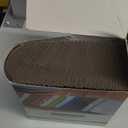 SimuLinen Brown Linen Feel Disposable Dinner Napkins - Cloth-Like Kosher Napkins for Weddings and Showers, Decorative 16"x16", Box of 50