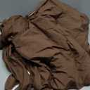 Duvet Cover Queen Size Set - Extra Soft Queen Duvet Cover 90" x 90" with 2 Pillow Shams - Hotel Luxury, Easy Care and Fade Free w/ Zipper Closures & Ties - All Season, Comfy, Cozy & Breathable (Brown) (17 - Brown (No Comforter))