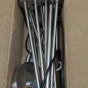 Modern Sputnik Chandeliers Light, 12 Lights Brushed Nickel Dining Room Chandelier Over Table, Height Adjustable Industrial Semi Flush Mount Mid Century Chandelier for Kitchen Island Living Room