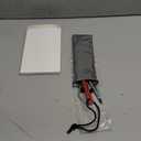 Ferraycle 12 Pcs Paracord FID Set Stainless Steel Knotter Marlinspike Set Paracord Stitching Lacing Stitching Needles and Smoothing Tool for Leather or Paracord Work (Red)