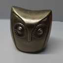 5.5-Inch Handcrafted Brass Owl Showpiece – Vastu & Feng Shui Decorative Figurine for Home, Office & Gift