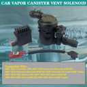 Car Vapor Canister Vent Solenoid Compatible with Chevrolet Silverado 1500 2500 3500 HD Classic GMC Sierra Classic 2007-2019 Replaces 911-099 23103351 15114374 19257603 CVS139 CVS124 PV896