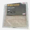 Filtrete 20x20x1 MPR 300 Clean Living Basic Dust AC Furnace Air Filter Pack of 6