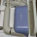 OMAIGA Steamer & Iron for Clothes, 1500W 2in1 Portable handheld Steamer Travel Clothes Steamer, 5 Modes with LCD Display, 30s Fast Heatup, 180° Swivel Handle, Powerful Wrinkle Remover, Blue