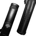 2x2 Hard cue case Oval Pool Cue Billiard Stick Carrying Case, One Size
