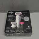 Braun Epilator Silk-pil 9, Hair Removal Device, Women Shaver & Trimmer, Pivoting Head, Wet and Dry Epilator, Includes Shaver Head and Trimmer Comb, SES9-030