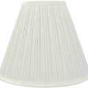 Aspen Creative 59176A, Empire Uno Lamp Shade, Off White, 5" Top x 11.5" Bottom x 9.5" Slant Height, Slip UNO 33mm