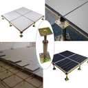 6 PCS House Floor Jacks Post Pole for Leveling, 11" - 16" Height Range, 6 ton Min and Max Height Capacity, Galvanized, 6 Pack