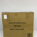 BalanceFrom Bike Trainer Stand Steel Bicycle Exercise Magnetic Stand with Front Wheel Riser (Fits mountain bike with a 26-28" or 700C wheel, Black, Classic)