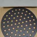 Round Cast Iron Fire Grate, BBQ High Heat Coal Plate Bottom Grate for XLarge Big Green Egg, Fire Grate Bottom Grate Grill Parts