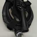 Greatever G2 Full Face Snorkel Mask with Latest Dry Top System,Foldable 180 Degree Panoramic View Snorkeling Mask with Camera Mount,Safe Breathing,Anti-Leak&Anti-Fog (Large/ X-Large, Black)