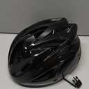 Adult Cycling Bike Helmet, Lightweight and Adjustable with Pads&Visor for Men and Women,Premium Quality Airflow Unisex Bicycle Helmet,Suggested Fit 58-61 cm (All Black)