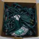 C7 Vintage Christmas Lights Outdoor Multicolor Christmas Tree Lights, 25FT Colorful Christmas Lights for Home Yard Indoor Outdoor Christmas Decorations, 27Pcs E12 Bulbs (2 Spare Bulbs)