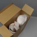 48 Sets Floral Paper Coffee Cups with Lids and Sleeves 8oz Vintage Flower Disposable Drinking Cups Bulk for Birthday Wedding Bridal Shower Tea Party Supplies (Pink)