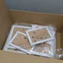 Vittanly 12 Pack Picture Frames Collage Wall Decor for Mounting or Tabletop Display, Gallery Wall Frame Set for Family, Multi Sizes Including 4pcs 8x10, 4pcs 5x7, 4pcs 4x6, White