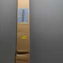 Tension Curtain Rod 51-86 Inch, Curtain Rod No Drilling for Window or Bathroom Closet, Outdoor Curtain Rods for Patio Tension Rod, Easy to Install, Never Rust, Rod Diameter 1.26 Inches - White